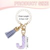 Unique Bargains Resin Lightweight Decorative Sparkling Purple Sequins Tumbler Cup Charm - 2 of 4