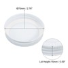 Unique Bargains Leakproof Kitchen Storage Regular Mouth Tinplate Cap Mason Jar Lids 42 Pcs 2.76" - 2 of 4