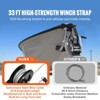 VEVOR Hand Winch, 3500 lbs Pulling Capacity, Boat Trailer Winch Heavy Duty Rope Crank with 33 ft Steel Wire Cable and Two-Way Ratchet - 3 of 4