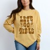 Simply Sage Market Women's Floral Let's Go Girls Long Sleeve Garment Dyed Tee - 2 of 3