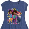 Girls' - Karma's World - We're All Stars Fit & Flair Cap Sleeve Dress - 2 of 3