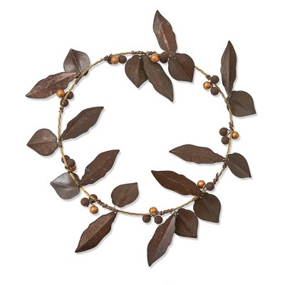 tagltd Weathered Leaf & Berry Wreath Multi