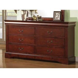 Louis Philippe III Cherry Finish Dresser - 1 of 1