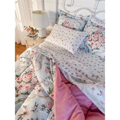 BrylaneHome Wentworth Bed-In-A-Bag Comforter Set - Queen, Floral Multi — фото 4