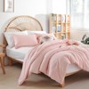 BAGOKIE 300GSM Fluffy Microfiber Bedding Set 2/3 Piece Comforter Set with Matching Pillowcase - 3 of 4