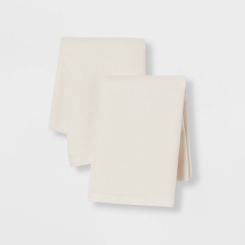 Cotton Blend Sateen Pillowcase - Room Essentials™, 1 of 4