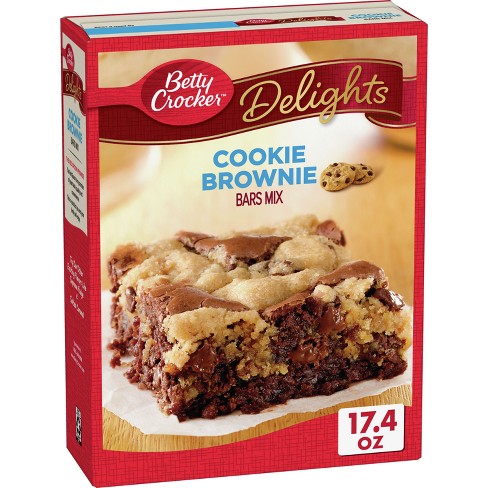 Betty Crocker Cookie Brownie Bars Mix - 17.4oz - image 1 of 4