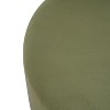 NicBex Velvet Round Ottoman Modern Minimalist Ottoman Foot Rest with Supportive Foam for Living Room, Entryway - 3 of 4