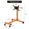 Rotating Engine Stand - 1000LBS Capacity, Built to Last, Tight and Secure, 360 Degree Adjustable Head, Movable and Lockable - 2 of 4