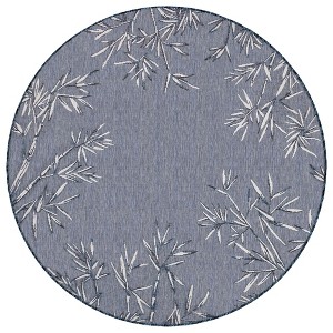 Liora Manne Carmel  Indoor/Outdoor Rug  Navy.. - 1 of 4