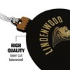 Lindenwood University Lions Logo Wood Christmas Tree Holiday Ornament - 3 of 4