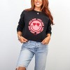 S.W.Smiley Lover Babe Smiley Face -  Women's Graphic Sweatshirt - 2 of 4