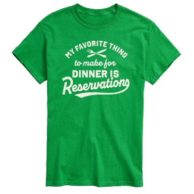 Men's - Instant Message - My Favorite Thing To Make For Dinner Short Sleeve Graphic T-Shirt