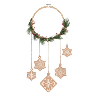 Gallerie II Wreath Snowflake Mobile