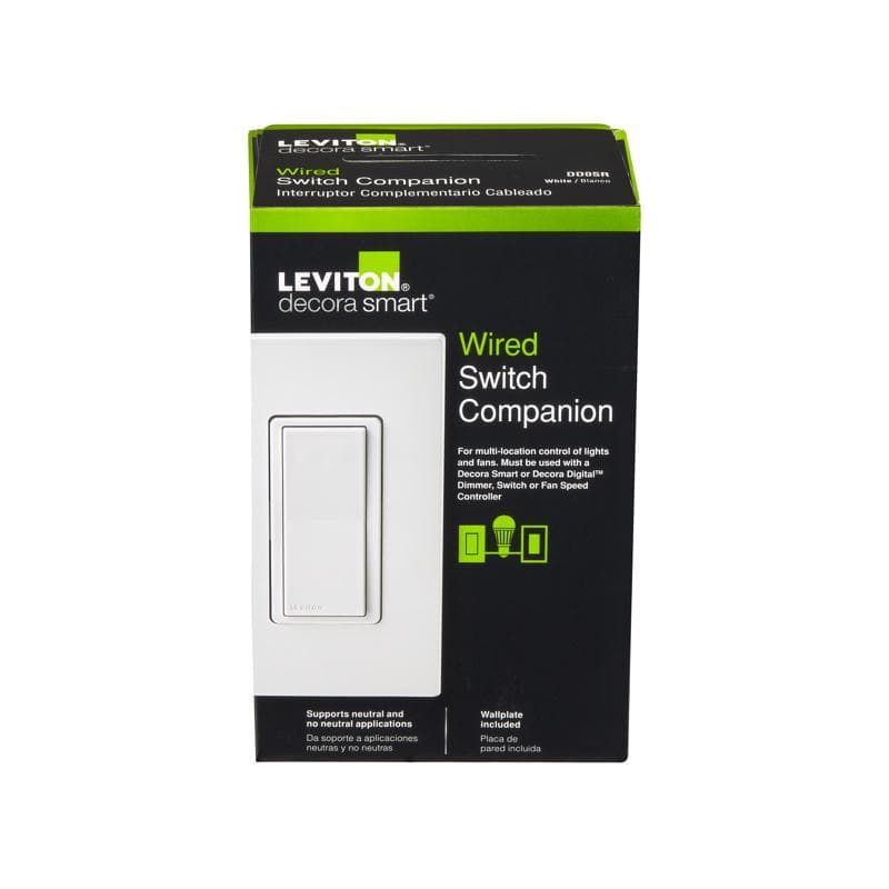 Leviton Decora Smart Three Pole Remote Switch White 1 pk, 1 of 3