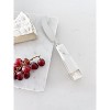 White Marble Cheese Board & Knive Set with Mother of Pearl Inlay Default Title / White - 4 of 4