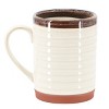Gibson Home Terra Bella 4 Piece 18.5 Ounce Terracotta Mug Set - 2 of 4