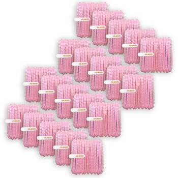 HamiltonBuhl® Skooob Tangle Free Earbud Covers - Translucent Pink, Pack of 20