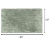 Haven Collection Bathroom Rug 100% Polyester Tufted Bath Mat, Non-Slip TP Rubber Backing, Machine Washable Bath Rug - 2 of 2