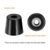 Unique Bargains Rubber Non-Slip Shock Absorption Durable Furniture Pads 12 Pcs - 3 of 4