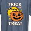 Women's - Instant Message - Vintage Trick Or Treat Pumpkin Short Sleeve Graphic T-Shirt - 2 of 4