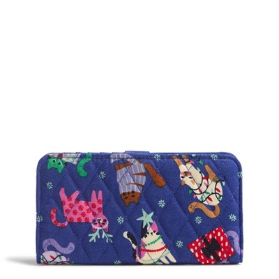 Vera Bradley Women's Outlet Cotton Essential Wallet