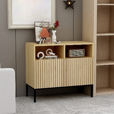 Sideboard Buffet Cabinet with Storage, Modern Coffee Bar Cabinet, Corner Storage Cabinet, Kitchen Pantry Cabinet for Kitchen Living Room