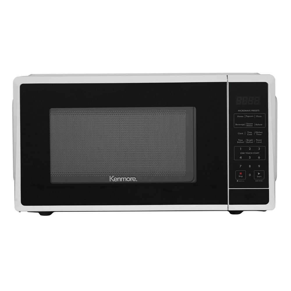 Photos - Toaster Kenmore 1000W Countertop Microwave White 