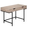 NicBex 48" Modern Computer Desk with 2 Storage Drawers Metal, Contemporary Workstation for Home Office Work & Laptop Use - 3 of 4
