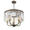 Livex Lighting Ashton 5 - Light Chandelier in  Hand Painted Palacial Bronze - 3 of 4