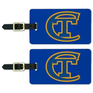 New York City College of Technology Primary Logo Luggage ID Tags Suitcase CarryOn Cards  Set of 2 - 1 of 4