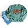 Varsity Spooky Bat Distressed - Sweatshirt - 3 of 4