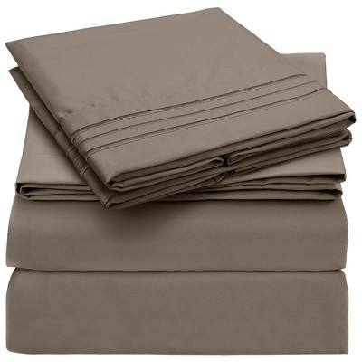 4 Piece Microfiber Sheet Set - Mellanni