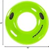 Swim Central Inflatable Swimming Pool Inner Tube Ring Float - 48" - Green - 4 of 4