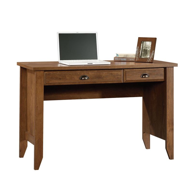 Shoal CreekComputer Desk Brown - Sauder: Slide-Out Keyboard Shelf, Oiled Oak Finish, MDF Laminate Surface, 1 of 5