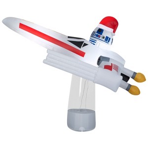 Christmas Inflatable Star Wars X-Wing with R2-D2 - 1 of 2
