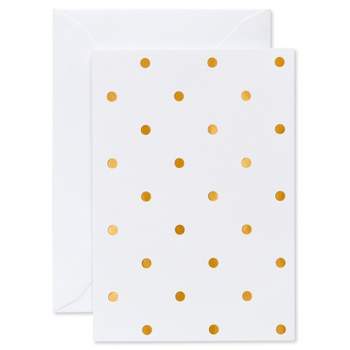 10ct Blank All Occasion Cards White - Spritz™
