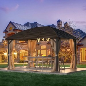 EROMMY 13 Ft. W X 10 Ft. D Aluminum Patio Gazebo - 1 of 4