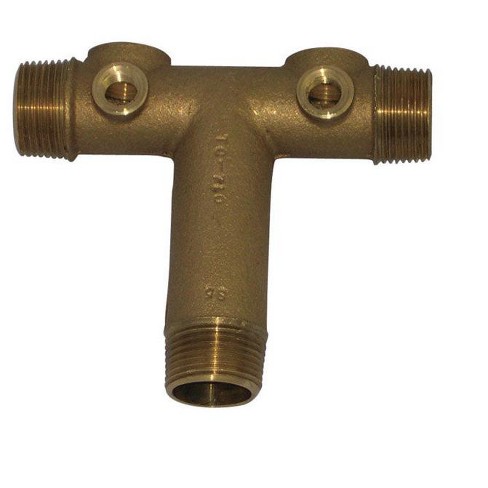 Campbell Red Brass Brown 1 X 3/4 In. Universal Tank Cross : Target