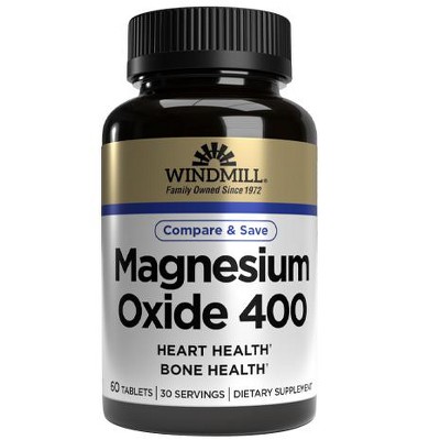 Windmill Magnesium Oxide 400 - 60 Tablets