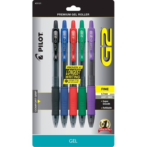 Gel Pens Fine Point, 0.5mm Assorted Colors Ink Pen Set, for