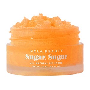 NCLA Sugar Sugar All Natural Lip Scrub - Lip Scrub Exfoliator - Peach - 0.5 oz - 1 of 2