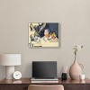 Art Remedy Paul Cezanne - Curtain and Fruit Rustic Chic Farmhouse Wall Art Framed - 2 of 4