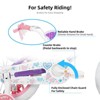 Itopfox Angel Girls Bike for Toddlers and Kids with Training Wheels & Basket, Handbrake & Kickstand, Perfect for Riding Fun - 3 of 4
