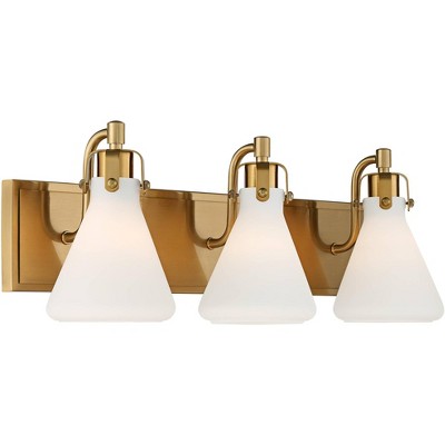 Stiffel Cindy 24" Wide Warm Brass 3-Light Bath Light