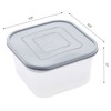REGALWOVEN Leakproof Plastic Food Container 5.5 x 5.5 x 3.1 Inch 10 Pack - 2 of 4