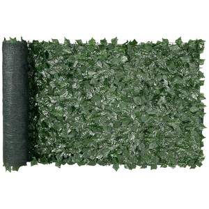 VEVOR Ivy Privacy Fence, 39 x 98 in Artificial Green Wall Screen, Greenery Ivy Fence with Mesh Cloth Backing and Strengthened Joint - 1 of 4