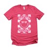 S.W.Smiley Love More Smiley - Women's Short Sleeve Graphic T-Shirt - 2 of 4