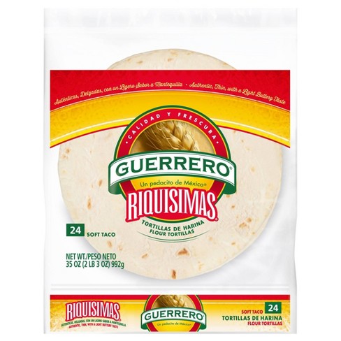 Guerrero Riquisimas Soft Taco Flour Tortillas - 24ct/35oz - image 1 of 4