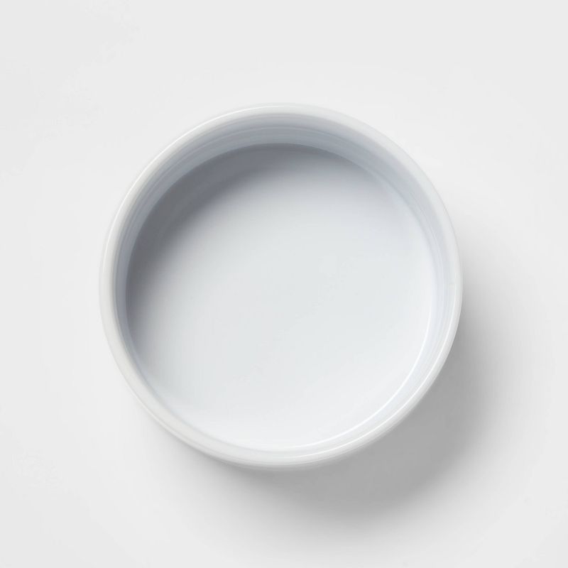 24oz Stoneware Stella Cereal Bowl White - Threshold&#8482;, 4 of 5